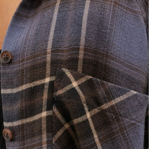 Brendon Plaid Flannel Shirt Bdg Urban 